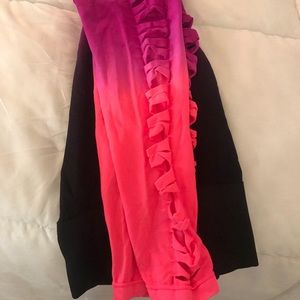 pink leggings
